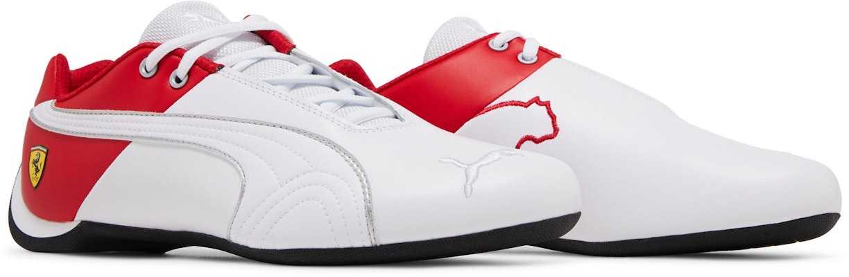 PUMA Scuderia Ferrari Future Cat OG 防滑 低幫 生活休閒鞋 男女同款 白紅 Cheap PUMA Scuderia Ferrari Future Cat OG 防滑 低幫 生活休閒鞋 男女同款 白紅