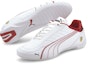Shop Scuderia Ferrari x Puma Future Kart Cat 'White Rosso Corsa' 306586-02