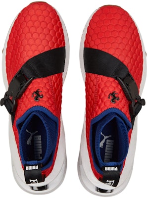 Scuderia Ferrari x Puma IONF Puff 'Rosso Corsa Blazing Blue' Lelaki Kasual. 307229-01 Lookbook Scuderia Ferrari x Puma IONF Puff 'Rosso Corsa Blazing Blue' Lelaki Kasual. 307229-01
