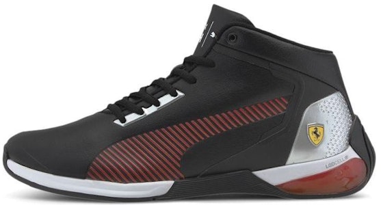法拉利車隊 x 彪馬 Kart Cat X Mid '黑色羅索賽車紅' 306549-01 Buy 法拉利車隊 x 彪馬 Kart Cat X Mid '黑色羅索賽車紅' 306549-01