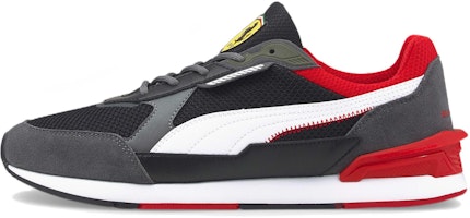 Scuderia Ferrari x Puma Low Racer 'Black Rosso Corsa' 307043-01 Scuderia Ferrari x Puma Low Racer 'Black Rosso Corsa' 307043-01