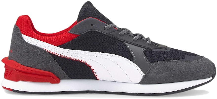 Scuderia Ferrari x Puma Low Racer 'Black Rosso Corsa' 307043-01 Order Scuderia Ferrari x Puma Low Racer 'Black Rosso Corsa' 307043-01