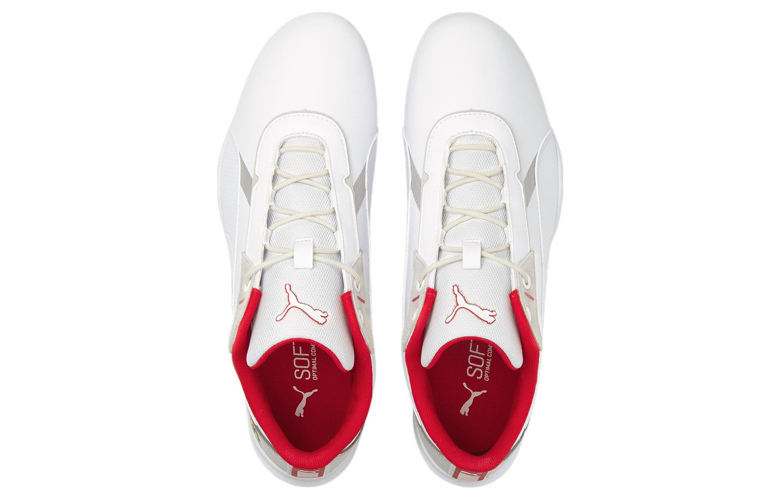 Lookbook 法拉利 x 彪马 R-Cat Machina '白灰紫'运动鞋 306865-05