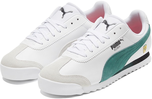 푸마X페라리 로마 화이트그린 (PumaXFerrari Roma White Green) 306766-03 Lookbook 푸마X페라리 로마 화이트그린 (PumaXFerrari Roma White Green) 306766-03