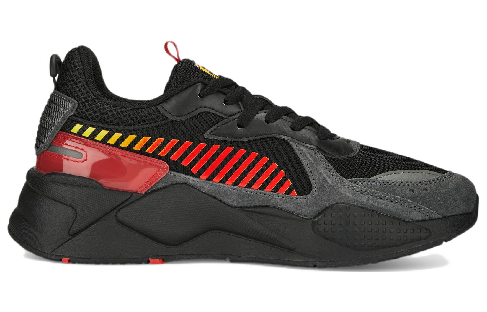 Order 스쿠데리아 페라리 x 푸마 RS-X '블랙 로쏘 코르사' 307580-01