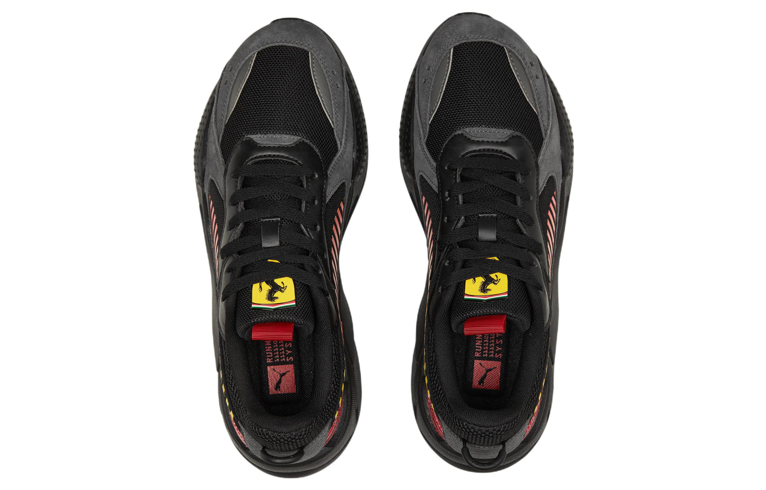 Shop 스쿠데리아 페라리 x 푸마 RS-X '블랙 로쏘 코르사' 307580-01