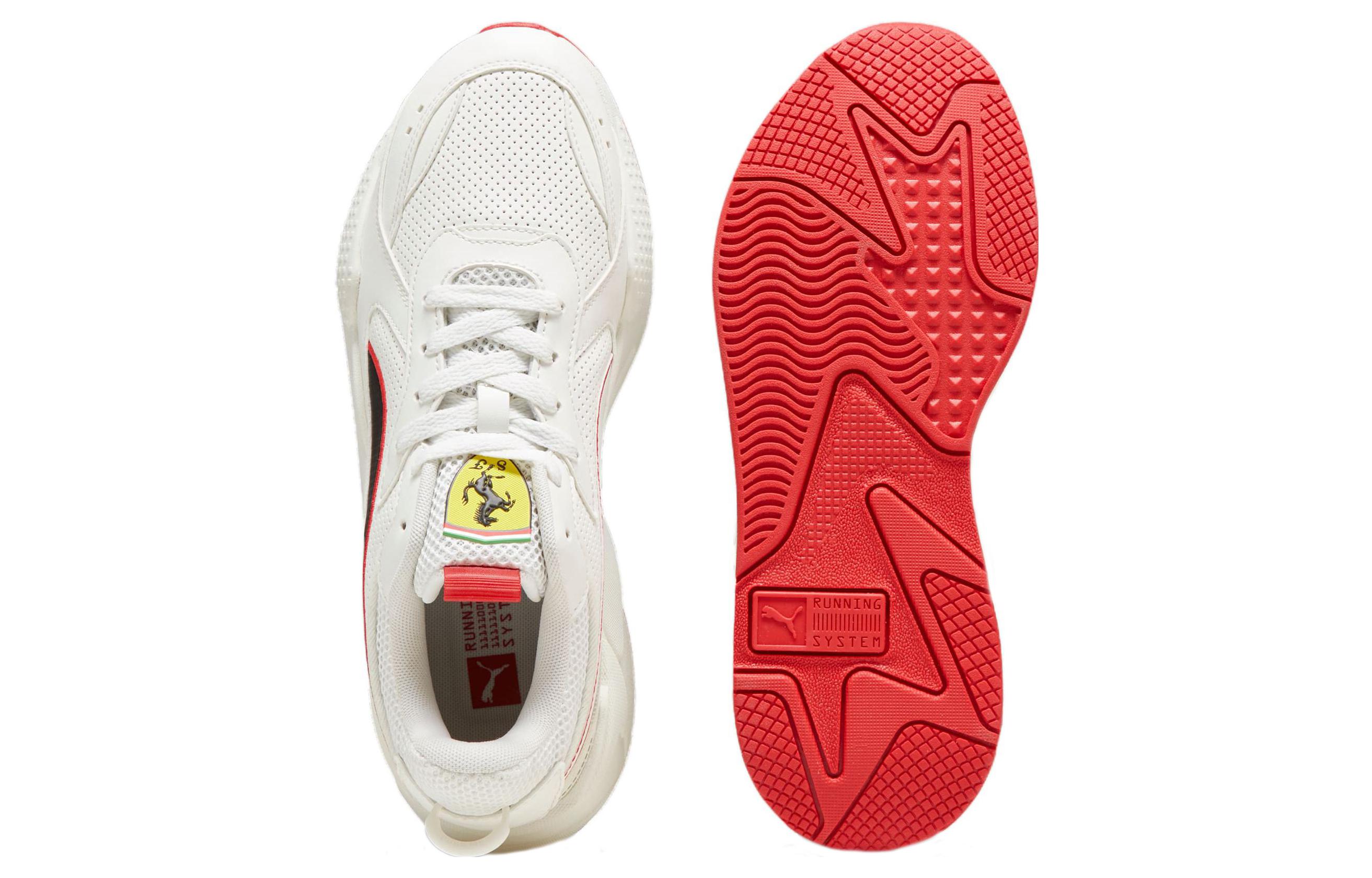 Shop Scuderia Ferrari x Puma RS-X 'Putih Hangat Rosso Corsa' 307818-03