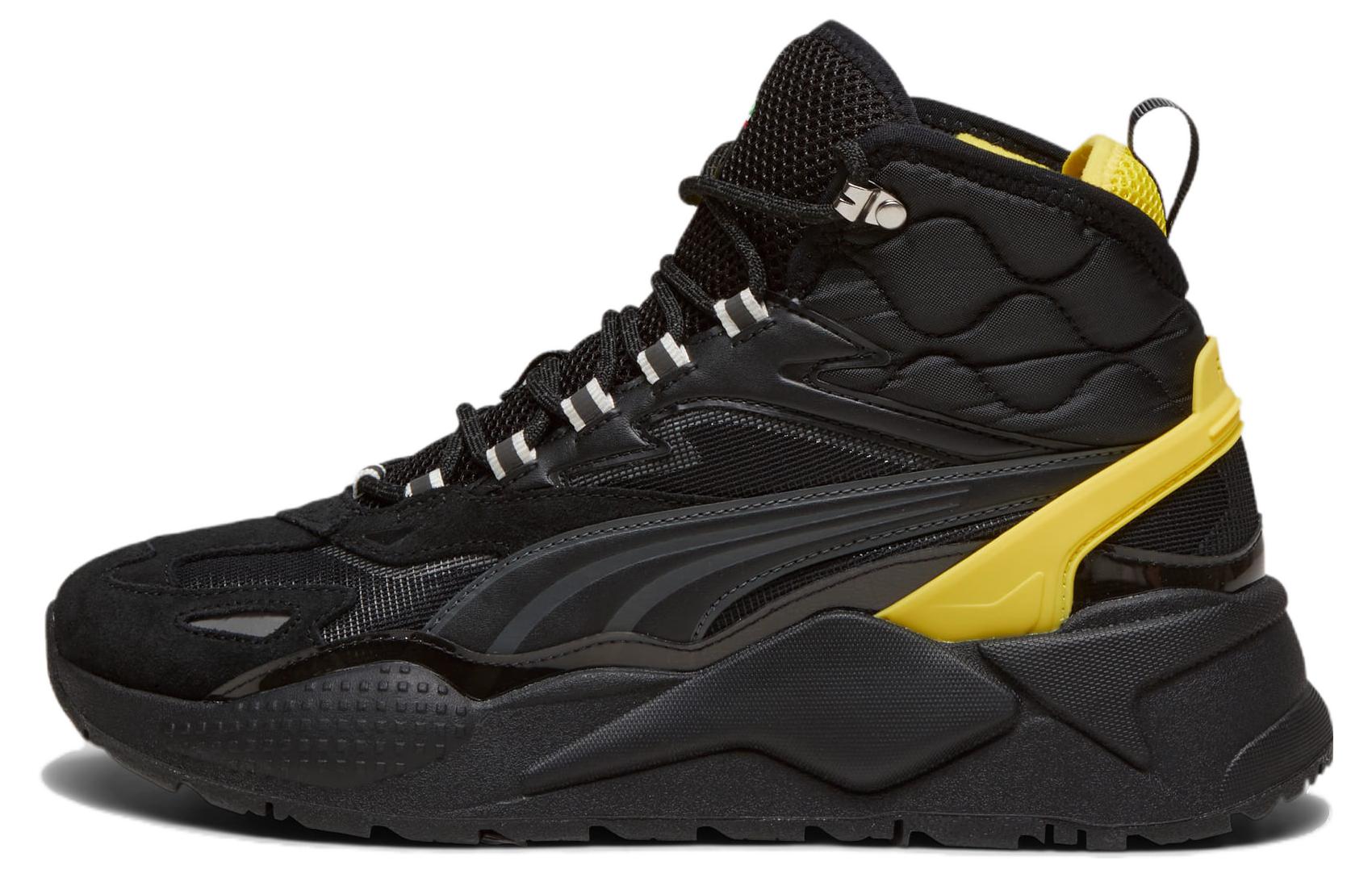 Scuderia Ferrari x Puma RS-X Mid 'Black Speed Yellow' 307959-01