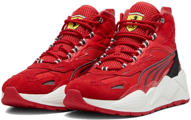Scuderia Ferrari x Puma RS-X Mid 'Rosso Corsa Hitam' 307959-02 Lookbook Scuderia Ferrari x Puma RS-X Mid 'Rosso Corsa Hitam' 307959-02