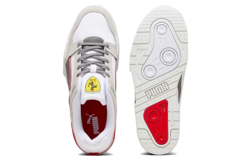 Purchase スクーデリア・フェラーリ×プーマ スリップストリーム 白灰紫 307897-02