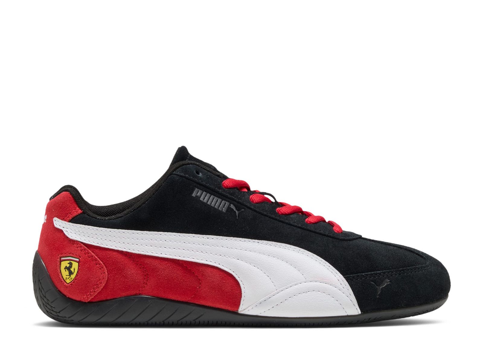 Scuderia Ferrari x Puma Speedcat 'Black White Rosso Corsa' 309404-01