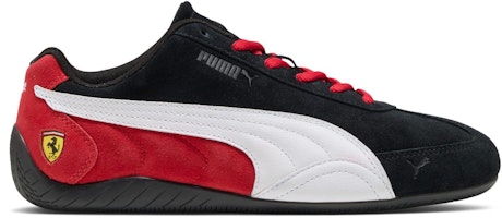 Scuderia Ferrari x Puma Speedcat 'Black White Rosso Corsa' 309404-01 Scuderia Ferrari x Puma Speedcat 'Black White Rosso Corsa' 309404-01