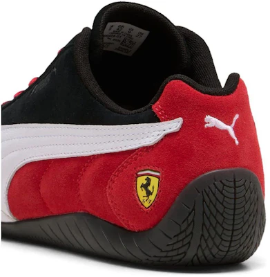 Scuderia Ferrari x Puma Speedcat 'Black White Rosso Corsa' 309404-01 Lookbook Scuderia Ferrari x Puma Speedcat 'Black White Rosso Corsa' 309404-01