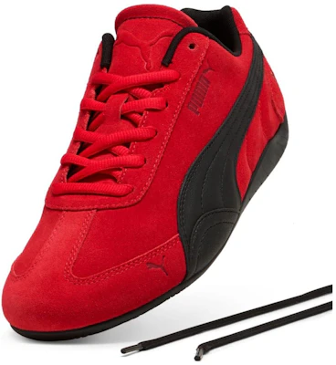 Scuderia Ferrari x Puma Speedcat 'Rosso Corsa Black' 309404-02 Lookbook Scuderia Ferrari x Puma Speedcat 'Rosso Corsa Black' 309404-02