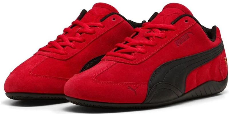 Scuderia Ferrari x Puma Speedcat 'Rosso Corsa Black' 309404-02 Details for Scuderia Ferrari x Puma Speedcat 'Rosso Corsa Black' 309404-02