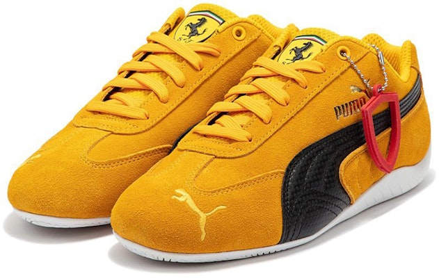Scuderia Ferrari x Puma Speedcat 'Shield - Tangerine' Lelaran Oranye 307028-04 Lookbook Scuderia Ferrari x Puma Speedcat 'Shield - Tangerine' Lelaran Oranye 307028-04