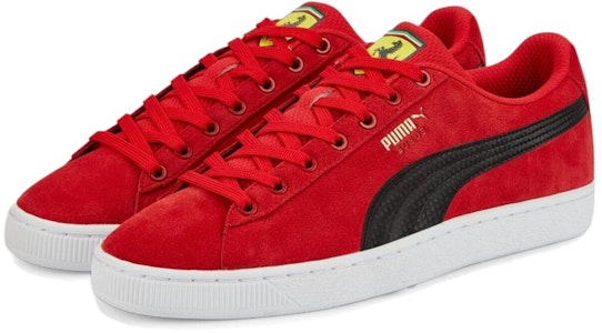 Scuderia Ferrari x Puma Suede 'Escudo - Rosso Corsa' zapatillas deportivas. 307052-04 Lookbook Scuderia Ferrari x Puma Suede 'Escudo - Rosso Corsa' zapatillas deportivas. 307052-04