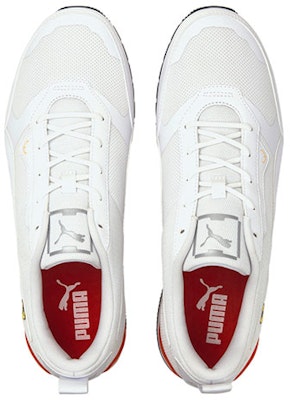 Scuderia Ferrari x Puma Track Racer 'White Rosso Corsa' 306858-02 Lookbook Scuderia Ferrari x Puma Track Racer 'White Rosso Corsa' 306858-02