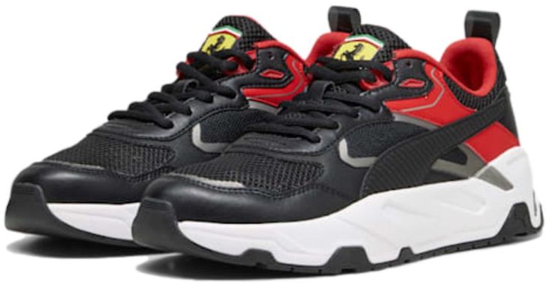 スクーデリア・フェラーリ×プーマ トリニティ 黒赤 307950-01 Lookbook スクーデリア・フェラーリ×プーマ トリニティ 黒赤 307950-01