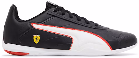 Scuderia Ferrari x Puma Tune Cat 'Black White' 308058-01 Scuderia Ferrari x Puma Tune Cat 'Black White' 308058-01