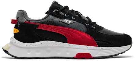 Scuderia Ferrari x Puma Wild Rider 'Black Rosso Corsa' 306937-01 Scuderia Ferrari x Puma Wild Rider 'Black Rosso Corsa' 306937-01
