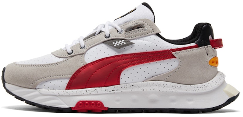 Scuderia Ferrari x Puma Wild Rider 'White Rosso Corsa' 306937-02 Buy Scuderia Ferrari x Puma Wild Rider 'White Rosso Corsa' 306937-02