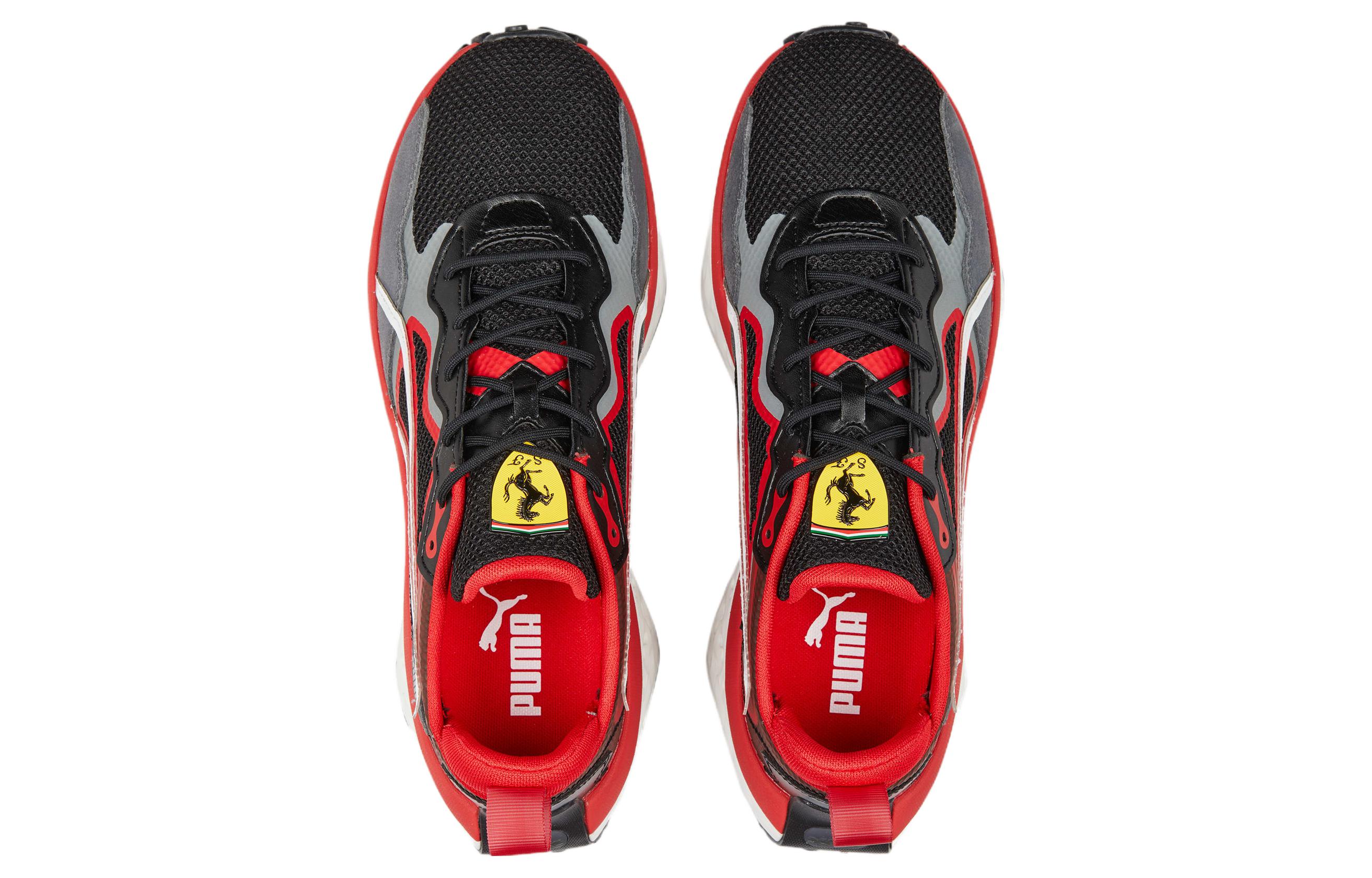 Shop スクーデリア・フェラーリ プーマ XETIC スカルプト 黒赤 307579-01