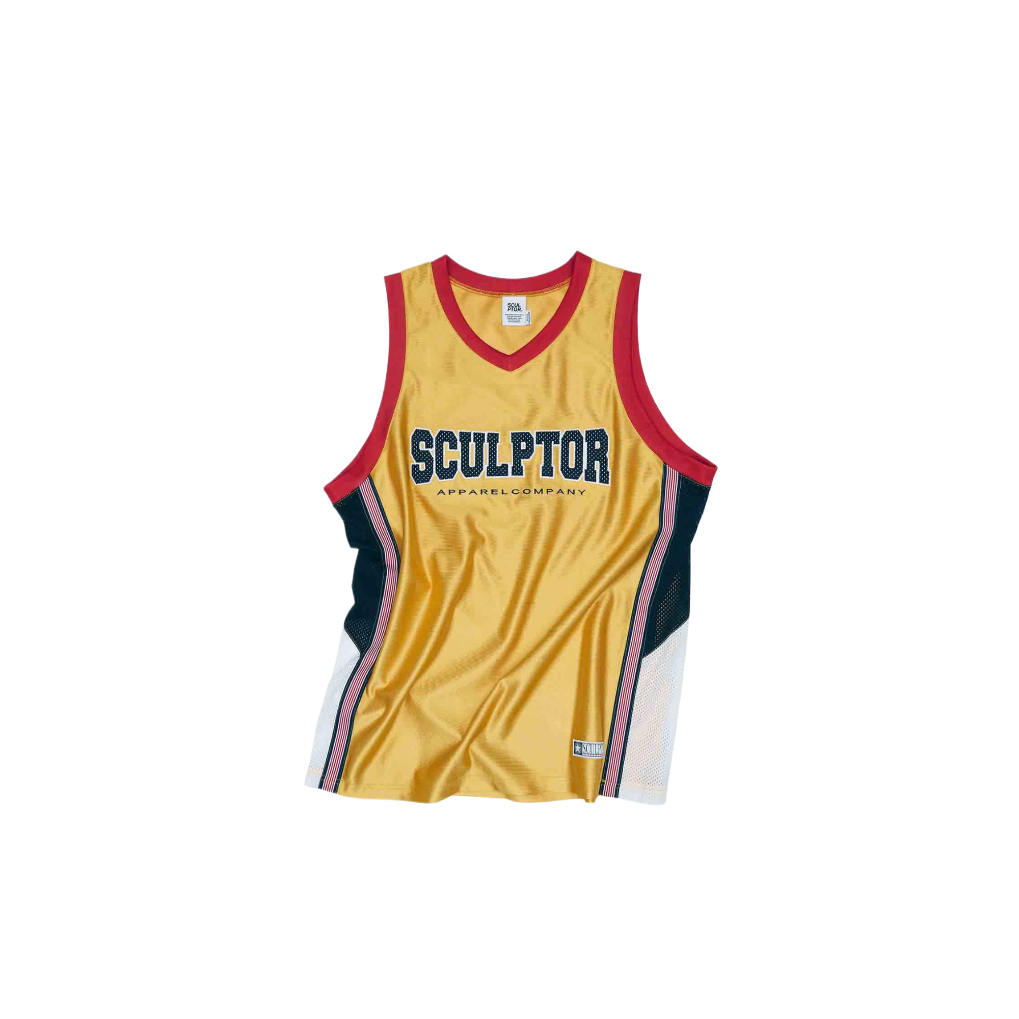 SCULPTOR Classic Sleeveless Fashion Basketball Jersey Unisex SCU-SS25-8258