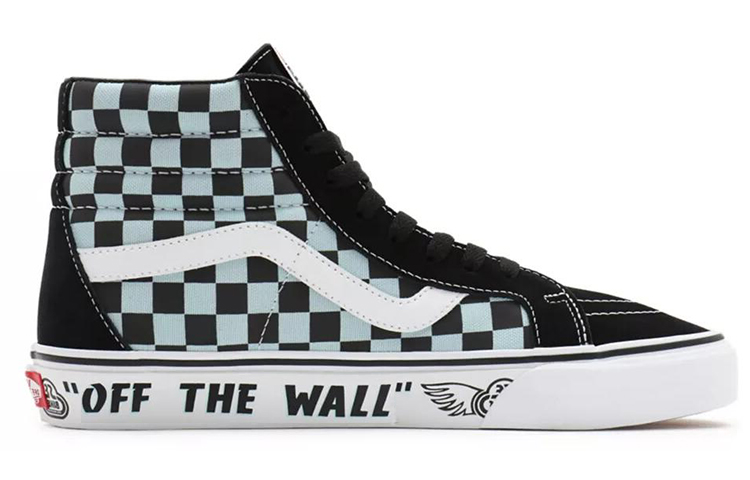 Order SE Bikes x Vans Sk8-Hi Reissue 'Big Ripper - 黑色反光格紋' VN0A4BV8A0E