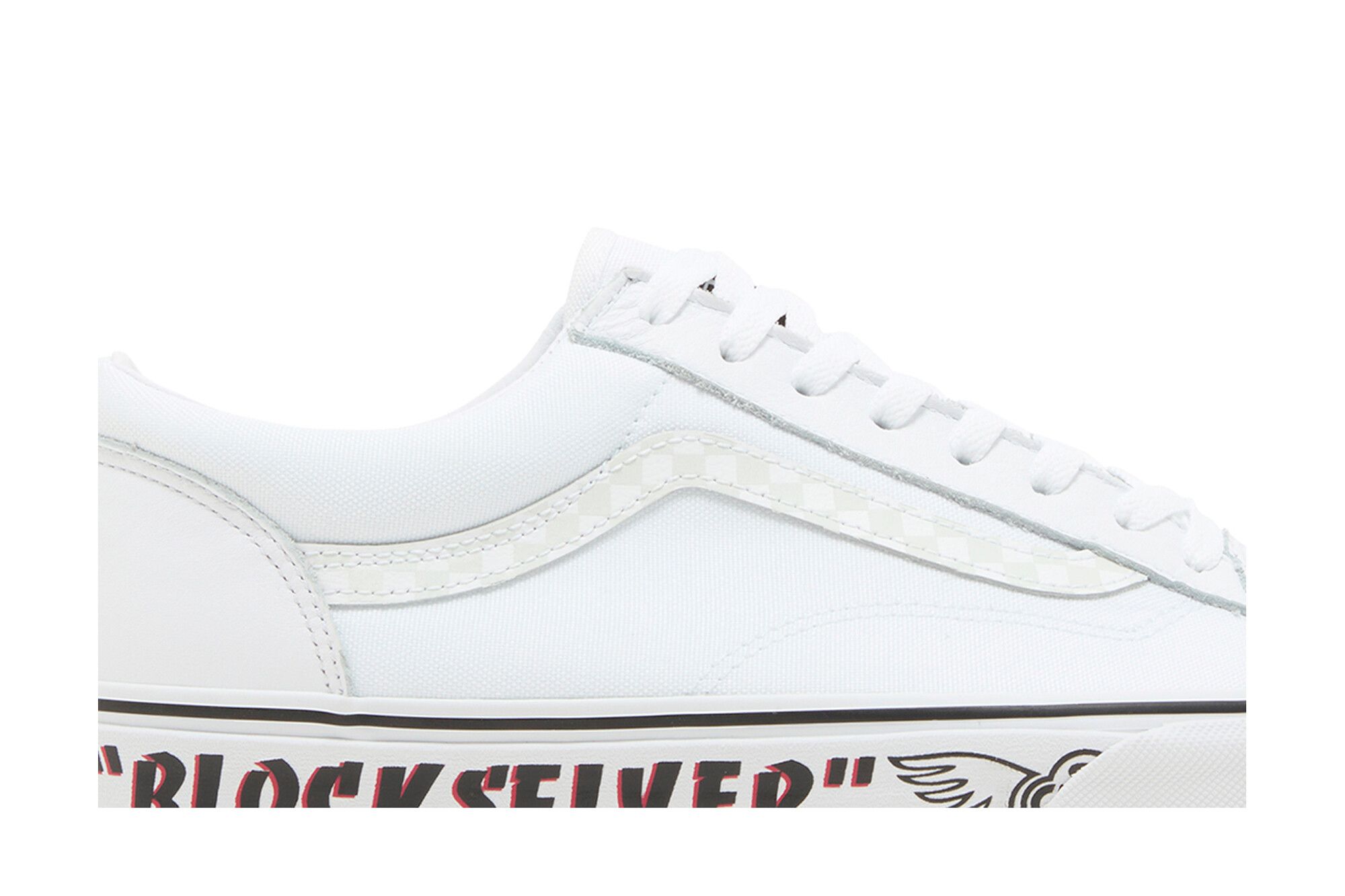 Order SE Bikes x Vans Style 36 ''Blocks Flyer - Blanc Réfléchissant'' VN0A54F64YS