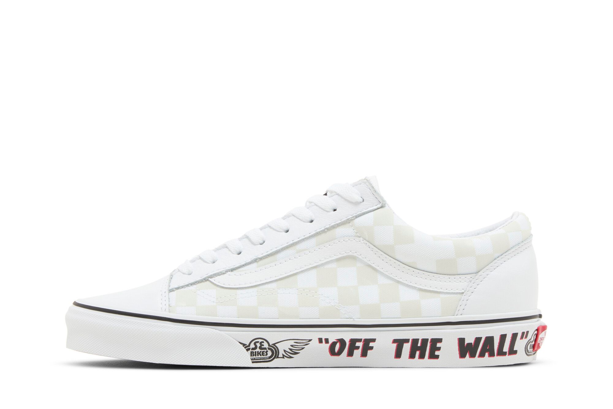Lookbook SE Bikes x Vans Style 36 ''Blocks Flyer - Blanc Réfléchissant'' VN0A54F64YS