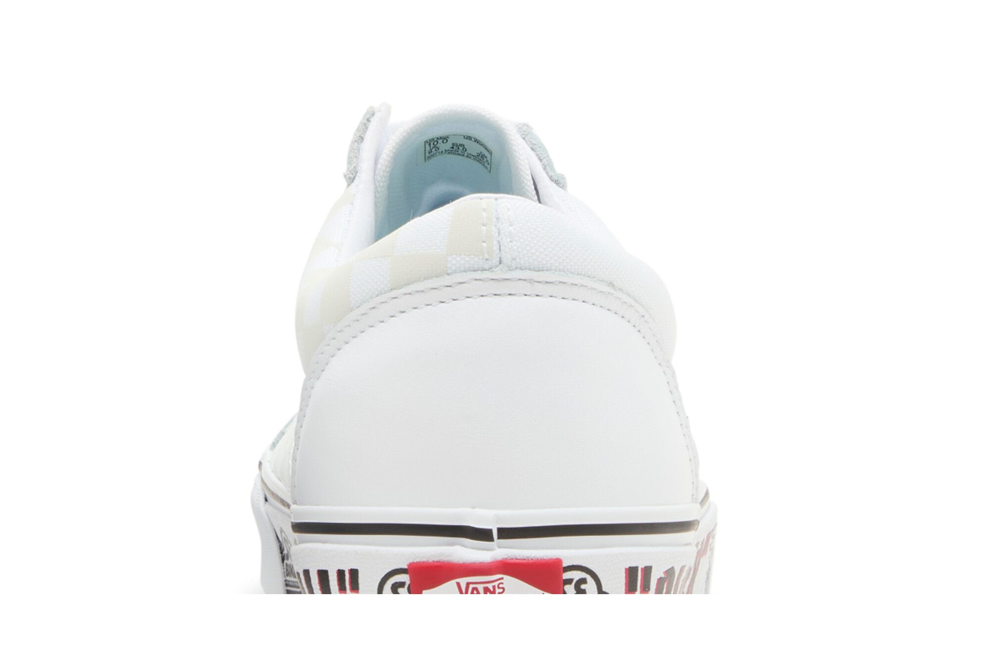 Sizing SE Bikes x Vans Style 36 ''Blocks Flyer - Blanc Réfléchissant'' VN0A54F64YS