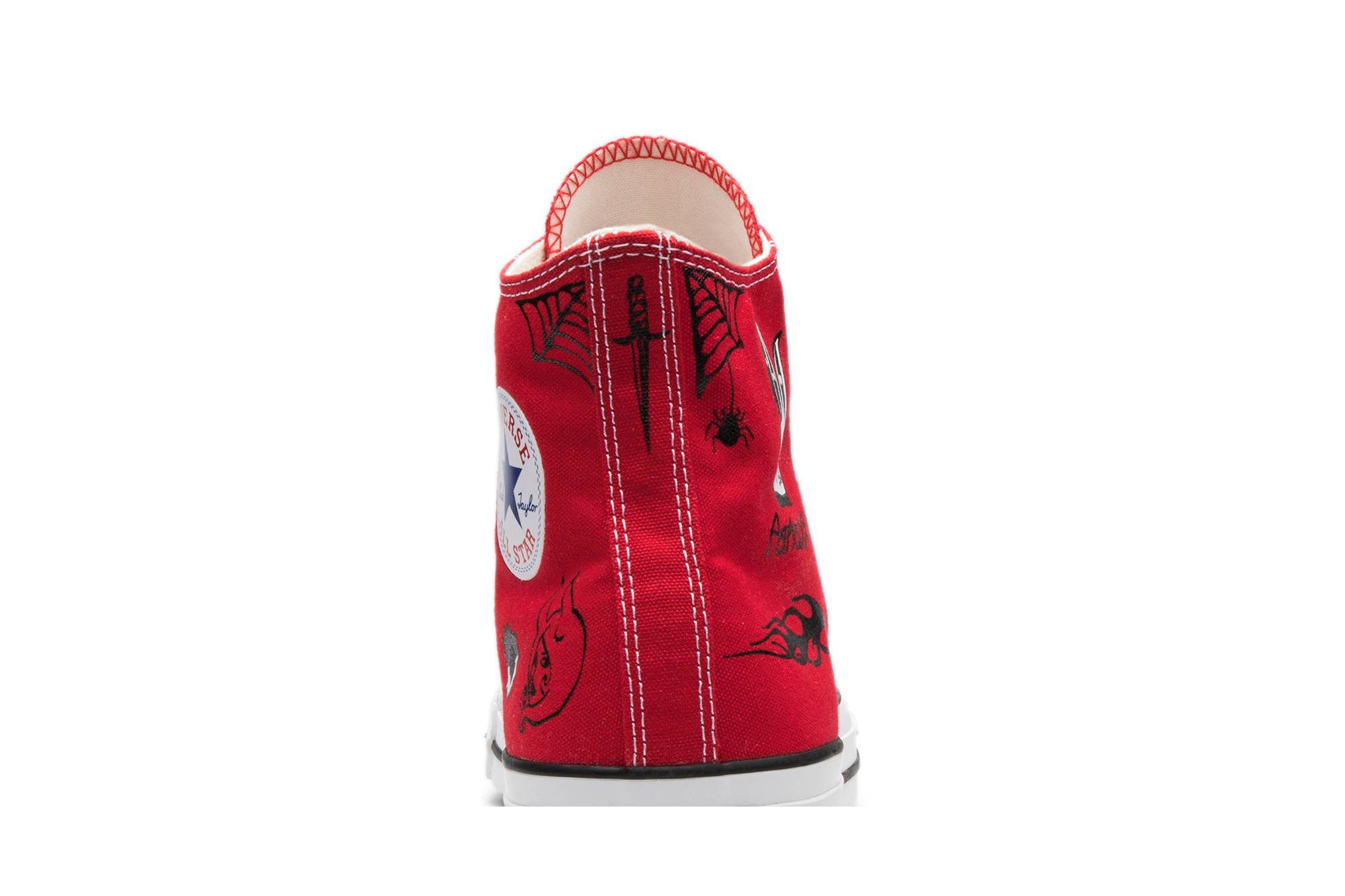 Sizing Sean Pablo x Converse Chuck Taylor All Star Pro Hi "紅色" 163039C