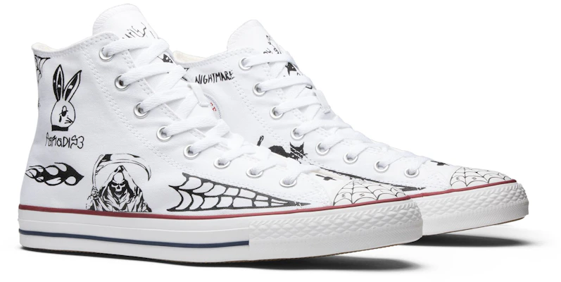 Sean Pablo x Converse Chuck Taylor All Star Pro 高筒運動鞋「白色」 163040C Cheap Sean Pablo x Converse Chuck Taylor All Star Pro 高筒運動鞋「白色」 163040C