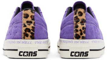 Sean Pablo x Converse One Star Pro Low 'Paraíso - Lila Salvaje' A04371C Details for Sean Pablo x Converse One Star Pro Low 'Paraíso - Lila Salvaje' A04371C