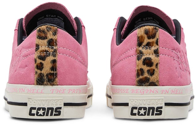 Sean Pablo x Converse One Star Pro Low 'Paradise - 90's Pink' 171325C Details for Sean Pablo x Converse One Star Pro Low 'Paradise - 90's Pink' 171325C