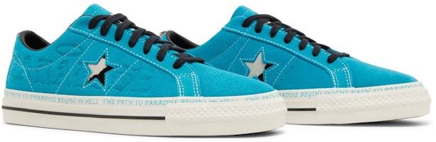 Sean Pablo x Converse One Star Pro Low「天堂 - 急速青綠」 173215C Cheap Sean Pablo x Converse One Star Pro Low「天堂 - 急速青綠」 173215C