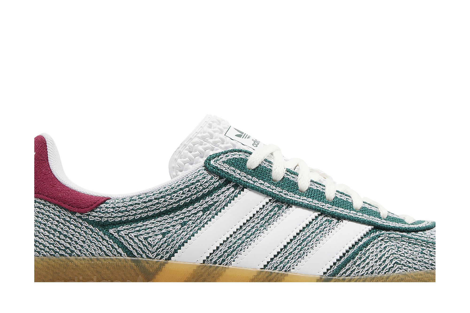 Lookbook 肖恩·沃瑟斯彭 x 阿迪达斯 Gazelle Indoor 绿色大麻款 IG1456