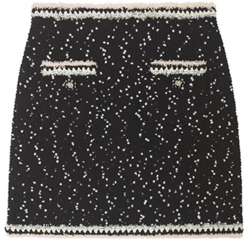 self-portrait-elegant-stylish-high-waist-casual-mini-skirt-black-mix-swf-344-m05600