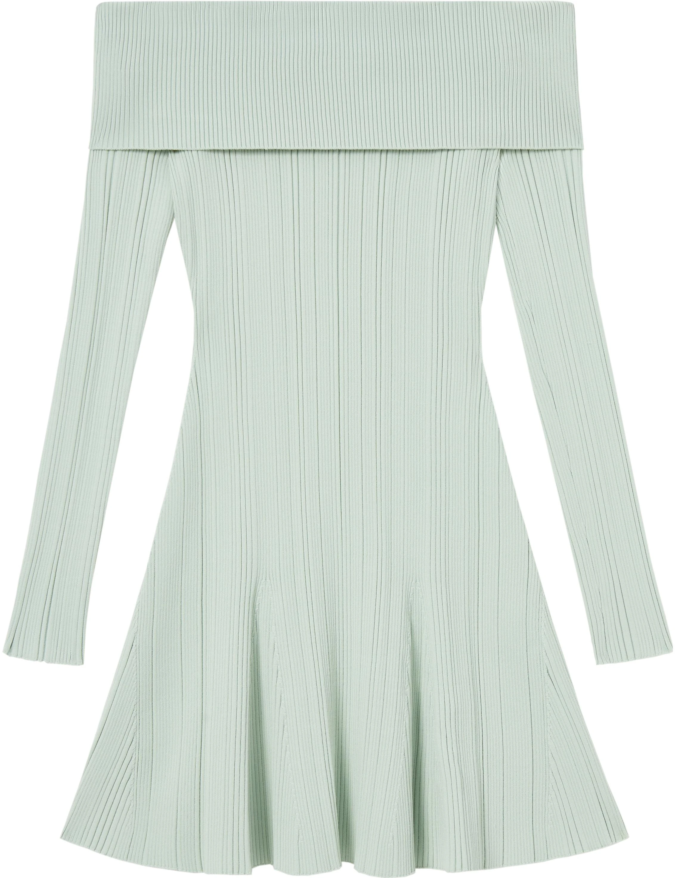 self-portrait-french-style-knit-off-shoulder-a-line-dress-mint-green-swf-343-m02200411
