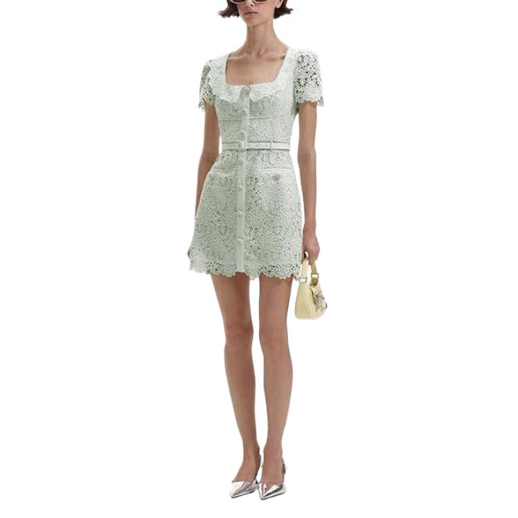 Self-Portrait Lace Sweetheart Short Dress - Elegant Princess Evening Gown. SWF352Y28900 圖 3