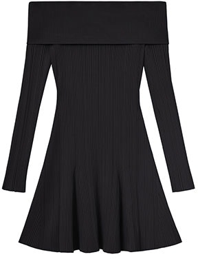 self-portrait-pf-23-off-shoulder-long-sleeve-mini-dress-in-black-swf-343-m02100911