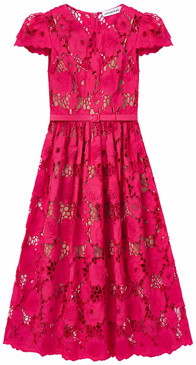 self-portrait-red-lace-midi-dress-short-sleeve-round-neck-elegant-style-swf-343-y05200