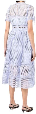 Self-Portrait SS22 藍色短袖圓領連衣裙 SS22044MLLILAC Lookbook Self-Portrait SS22 藍色短袖圓領連衣裙 SS22044MLLILAC