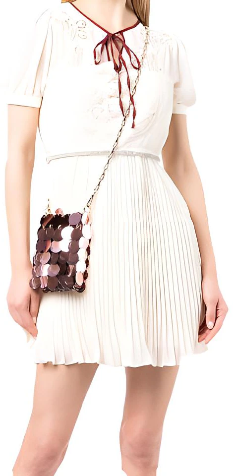 self-portrait-ss-22-white-mini-dress-with-knot-weave-details-short-sleeves-ss-22072-sivory