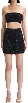 Self-Portrait SS23 Colorful Sequin Bodycon Mini Skirt SWF342M07200 Lookbook Self-Portrait SS23 Colorful Sequin Bodycon Mini Skirt SWF342M07200