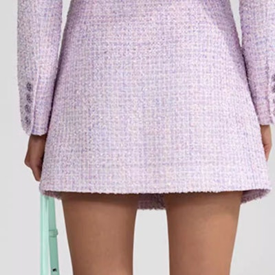 Self-Portrait SS23 Ungu Skirt Midi Butang Pinggang Tinggi. SWF342Q01400 Shop Self-Portrait SS23 Ungu Skirt Midi Butang Pinggang Tinggi. SWF342Q01400