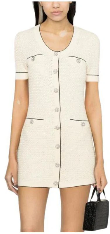 self-portrait-ss-23-short-sleeve-midi-dress-single-button-off-white-rs-23111-sc