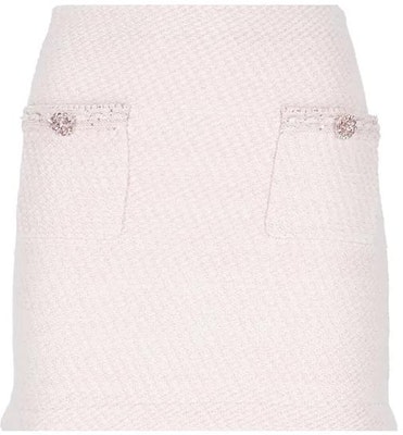 Self-Portrait SS23 Skirt Mini Pendek Warna Merah Jambu Solid RS23041SKPKNITLIGHT Shop Self-Portrait SS23 Skirt Mini Pendek Warna Merah Jambu Solid RS23041SKPKNITLIGHT