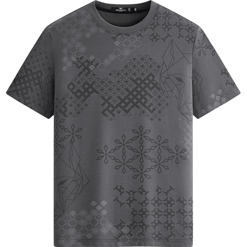 Septwolves  Anti-Bacterial UV-Resistant Cotton T-Shirt with Gift Box 1D1G30602337